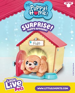 My Puppy's Home! DIY easy build for kids. Name your puppy and SURPRISE your puppy appears! | Moose Toys