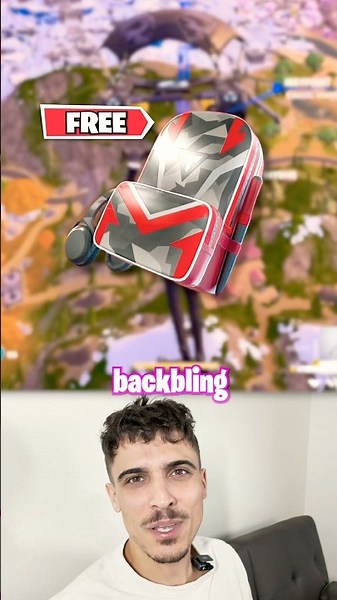 Free TG Backbling?! 😱 #fortnite #fortniteclips