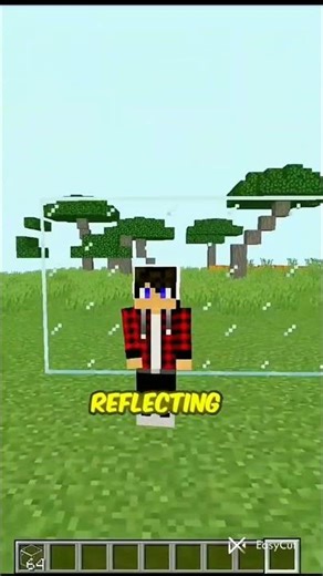 how to create mirror in Minecraft #minecraft #theothersideofmakebelieve
