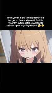 I was cold that’s all. Hmph! #shorts #tsundere #anime #cute