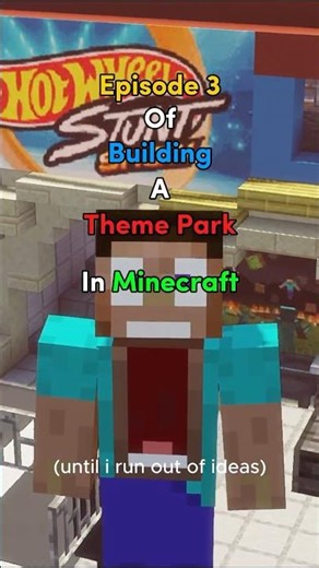Building My Dream Minecraft Theme Park (Episode 3) #minecraft