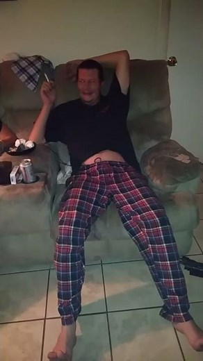 My boyfriend's playing with a TENS unit on his penis
