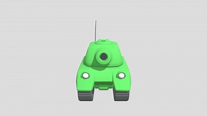 Tank - 3D model by mayamoy64
