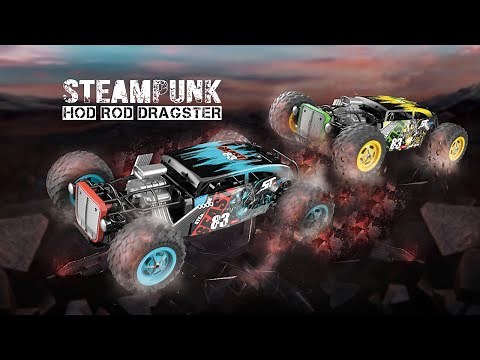 Steampunk Hod Rod Dragster - Amewi Junior