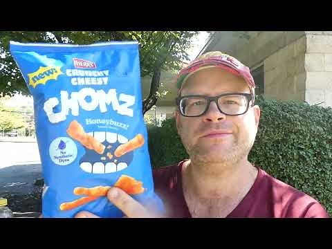 New! Herrs Crunchy Cheesy Chomz Honey Buzz Cheese Curls