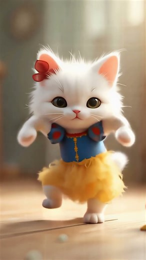 Kittens Dancing Like Little Stars 🌟🐾 | Adorable Cat Show💃 #funny #kittendance #catlovers #funnypets