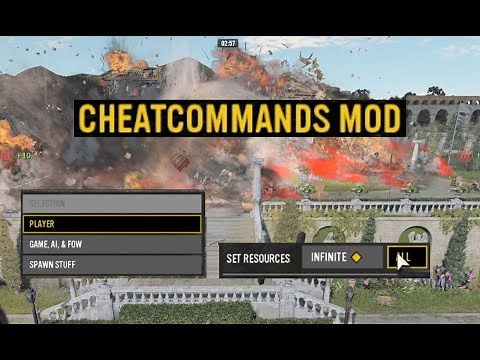 CoH3 Cheat commands Mod is out at day 1! Guide and interview with Janne252