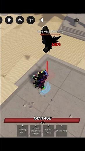 EZ Hero Hunter Full Combo Guide#roblox #thestrongestbattlegrounds