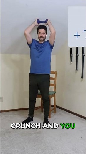 One Exercise, Three Muscle Groups 💪 #fullbodyworkout #efficiency #dumbbell