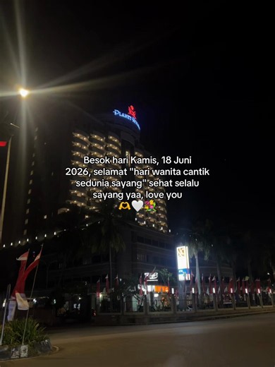 18 Juni 2026: Hari Kamis — Selamat Hari Wanita Cantik Sedunia
