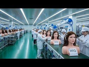 Inside a hair patch factory – An incredible automated production process