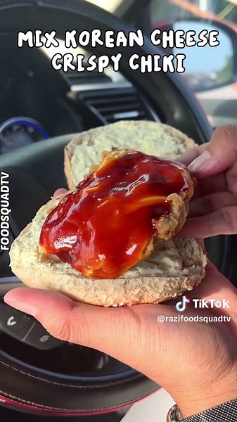 Family Mart Secret Menu - Onion Cream Cheese Bagel and Korean Cheese Crispy Chiki