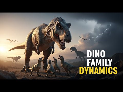 Dino Family Dynamics | T-Rex Motherhood & Prehistoric Parenting | Life Million Years Ago