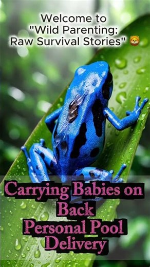 Wild Parenting | Tadpole Delivery | Poison Dart Frog Father