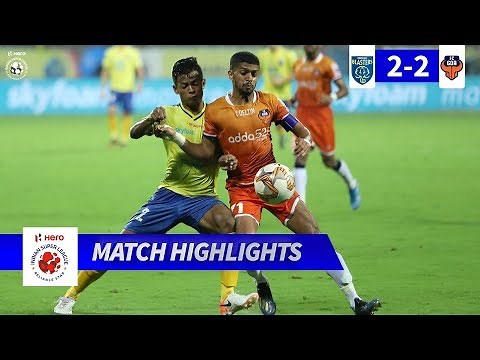 Kerala Blasters FC 2-2 FC Goa - Match 29 Highlights | Hero ISL 2019-20