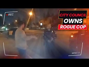 CITY COUNCIL MEMBER SHUTS DOWN ROGUE COP- SANTA ANA POLICE DEPARTMENT