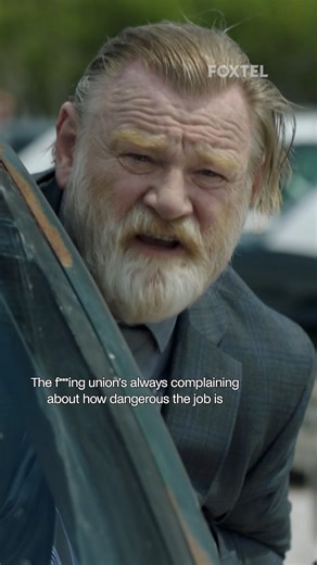 Someone is having a bad day. #MrMercedes #BrianGleeson #WhatToWatch #Foxtel | Foxtel