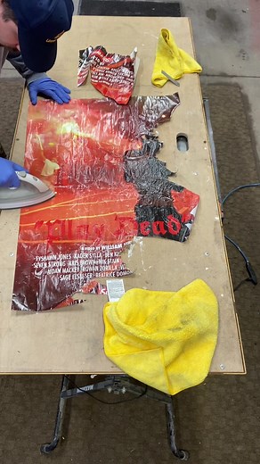 Poster Restoration Process: DIY Supreme Design