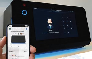 Space Safe 2 wireless, biometric, app connected safe