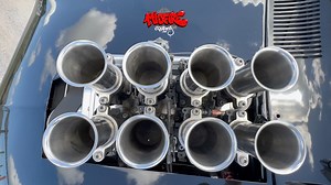 The supercharged #rotary vids continue! 671 blower on top of a 20b🔥 | misfiRE