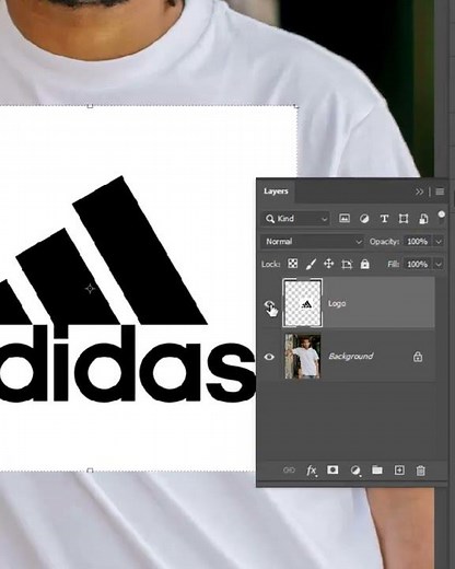How To Place Logo On T shirt in Photoshop