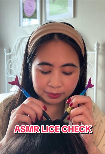 ASMR Lice Check: Relaxing Bug Removal Experience