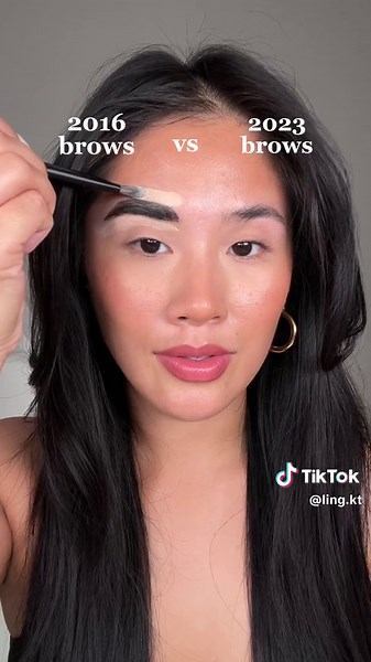 Brow Transformation from 2016 to 2023 | Makeup Evolution