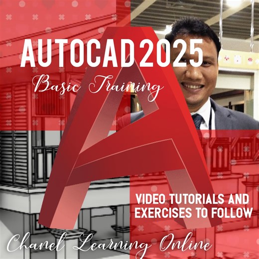 AutoCAD 2025 Introduction โหลด โปรแกรมทดลองใช้และเเบบฝึกหัดในห้องเรียนได้เลย #สมาชิกห้องเรียนออนไลน์ #AutoCAD #AutoCAD2025 #คอร์สเรียนตลอดชีพ | ห้องเรียนเขียนแบบออนไลน์