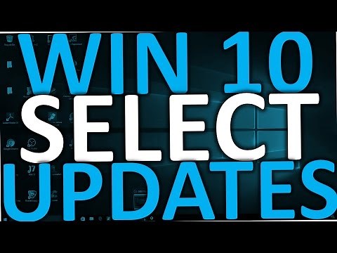 Windows 10 How To Select Updates To Install