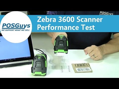 Zebra 3600 Ultra Rugged Scanner Performance Test