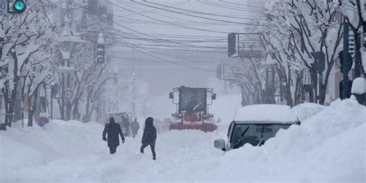 See it: Record snowfall buries parts of Japan