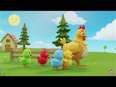 con gà trống - Đàn gà con - Nhạc thiếu nhi remix