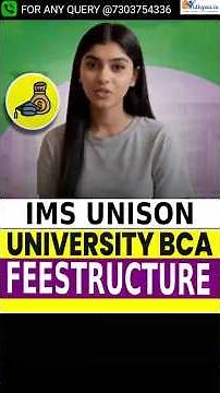 IMS Unison BCA Fees 2026 💸 Full Fee Structure + Hidden Charges Exposed!