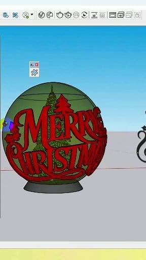 86K views · 976 reactions | MERRY CHRISTMAS in pic2shape and floffy #plugin in #sketchup 朗朗 #christmas2025 #winter | Sahana Aktar | Facebook