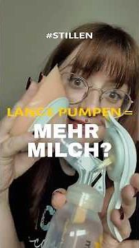 Lange Pumpen = viel Milch? Ich erkläre dir, wie's funktioniert :) #stillen #stillberatung