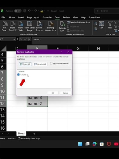 Excel में Duplicate Data हटाने का आसान तरीका | Remove Duplicates Trick