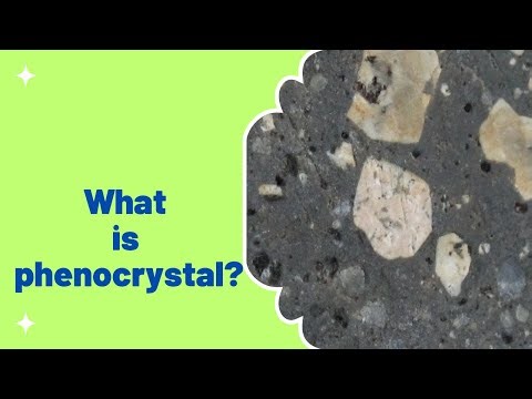 What is phenocrystal?