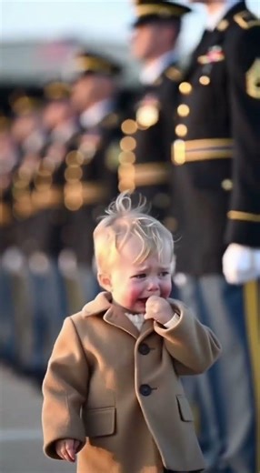 He Called ‘Daddy’… And A Soldier Couldn’t Hold Back 😭”#SoldierDad #EmotionalStory #BabyMoment