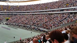 2014 Jehovah's Witnesses Convention, Frankfurt, Germany Brothers and Sisters from Germany singing Kingdom Song 134 "See Yourself When All Is New". Visit JW.ORG | Jehovah's Witnesses Examiner