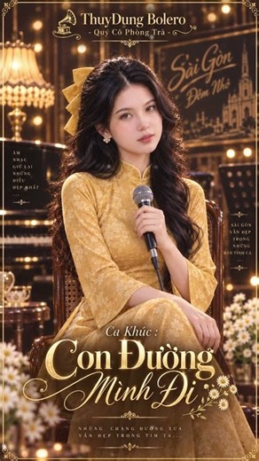 Con Đường Mình Đi – Thùy Dung Bolero Chúc cả nhà một buổi tối thật nhẹ nhàng #ThuyDungBolero #shorts