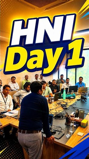 Day 1 of our exclusive HNI batch is officially complete!