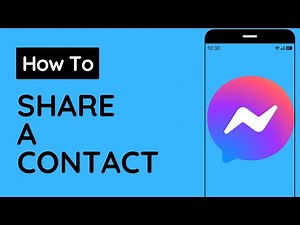 How to Share A Contact in Messenger (iOS 17 Updated)