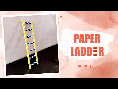 How to Make a Paper Ladder | Easy DIY Craft Tutorial You Need to Try [Tabrez Arts]