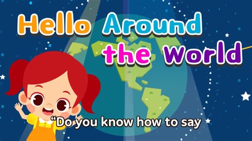 Hello around the world_ say hello in different languages- Juny & Tony