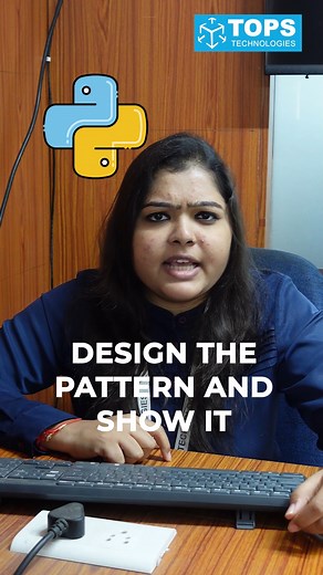 Python + Creativity = Stunning Patterns! ️ #PythonDesign #ArtisticCode #PatternPlay #TOPSMainCourse #ittraining #corporatreel #ipl2024 #engineeringlife #studetslife #itstudets #ittrainingcenter #ahmedabad_diaries #sürat #rajkot #pytthoncourse #Python #pythonpattern #viral #reels #trending #reelsinstagram #explore #explorepage #videooftheday #PythonEducation #TOPSTech #PythonTraining #TOPSExpertise | TOPS Technologies Pvt Ltd | Facebook