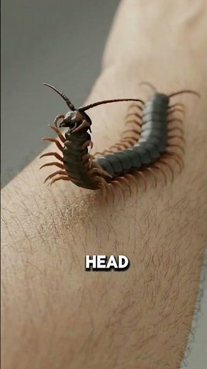 How a Centipede Detects and Attacks You 🐛