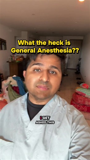 🫐What is general Anesthesia? I ask this question every now and then in patients are often confused as of what it actually entails now general Anesthesia involves giving medication to the point where you are completely asleep and comfortable, but this can impact your ability to breathe on your own therefore, it requires us to place a breathing tube which allows us to breathe for you and to give you Anesthesia gas. Once the surgery is done, the breathing tube comes out, we wake you up, and we bri