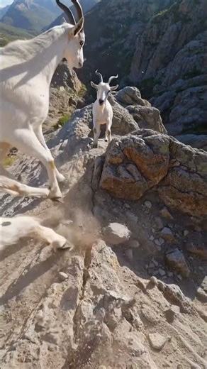 Mountain Goat POV: Climbing Means Survival