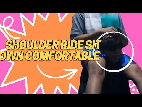 Shoulder Ride Challenge Sit Down ✅