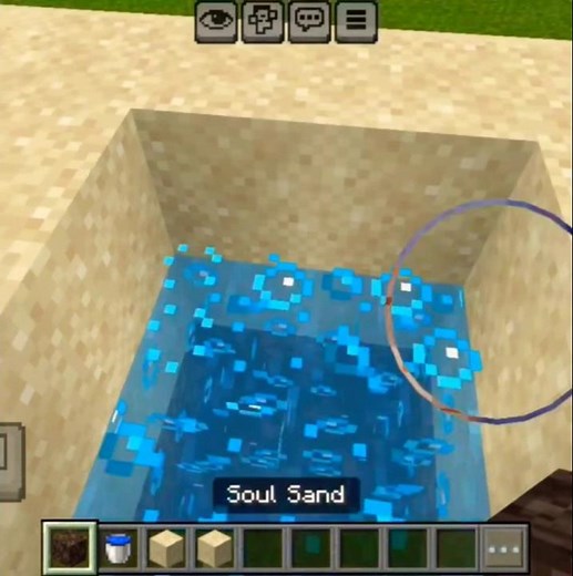 How to Make Quicksand in Minecraft! 🏜️ Minecraft Secret Build Hack #minecraft#minecraftshorts#shorts